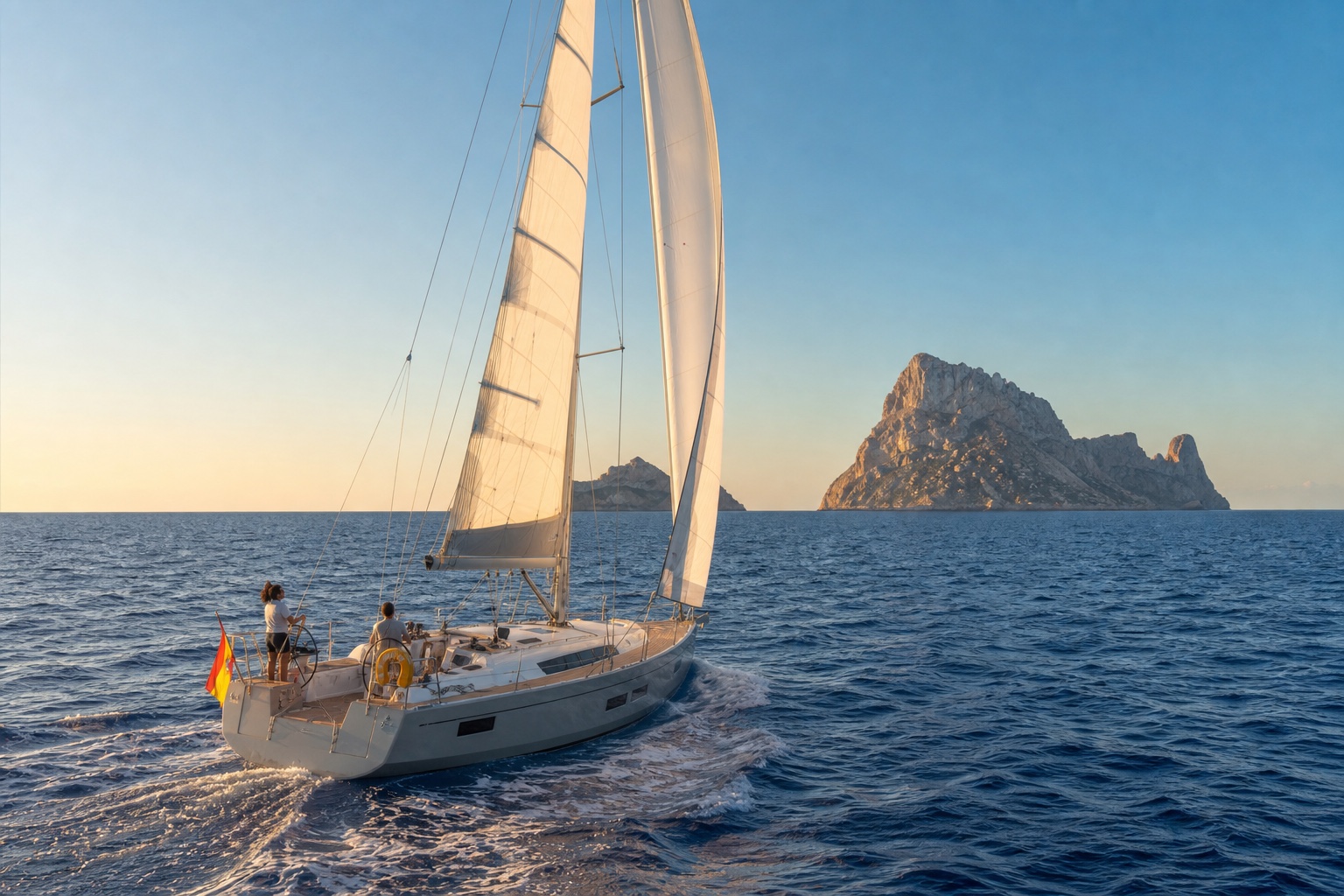 Private sailing voyage to Ibiza and the Balearic Islands