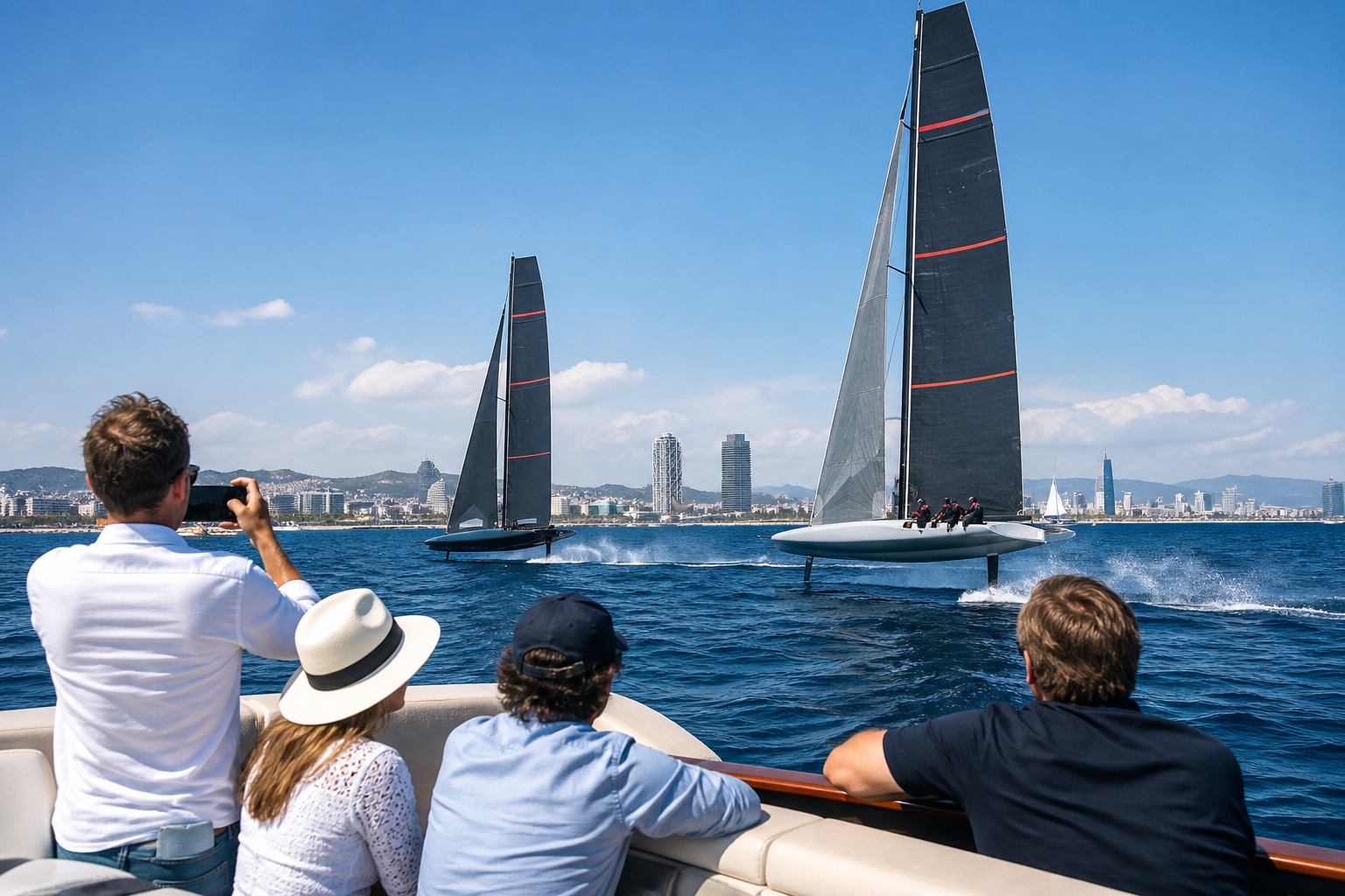 Corporate sailing team building and regattas