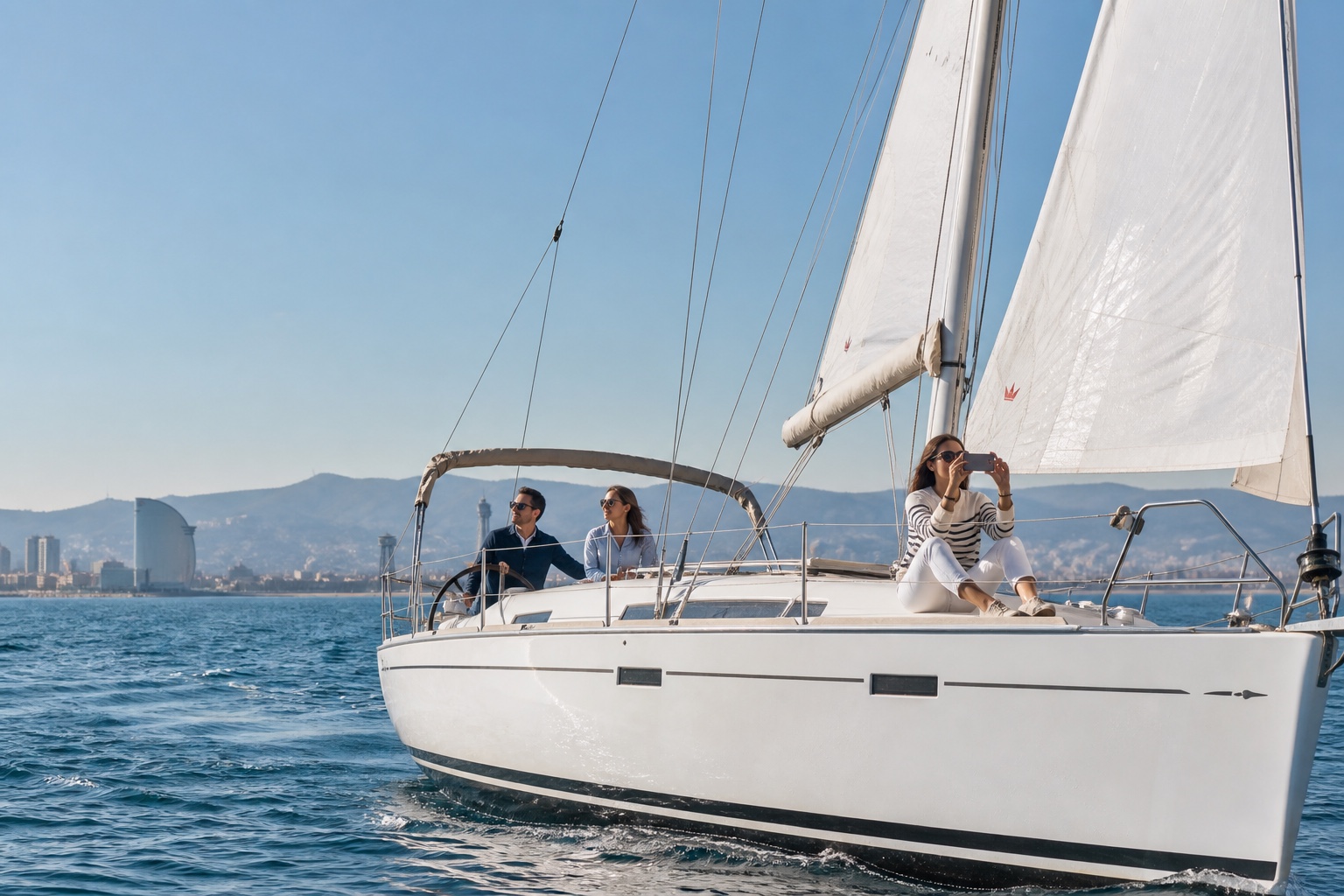 1-hour private sailing tour