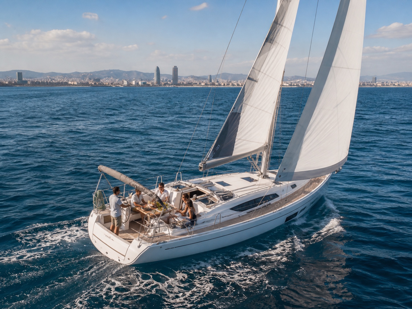 4-hour private sailing tour