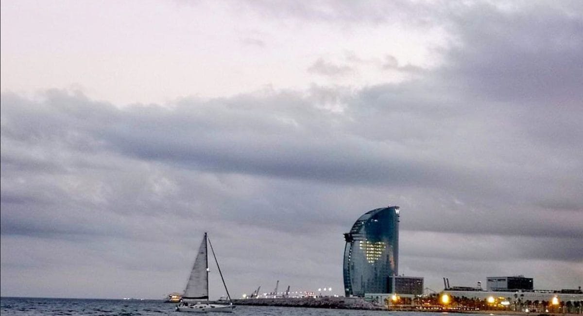 The Hotel W in Barcelona