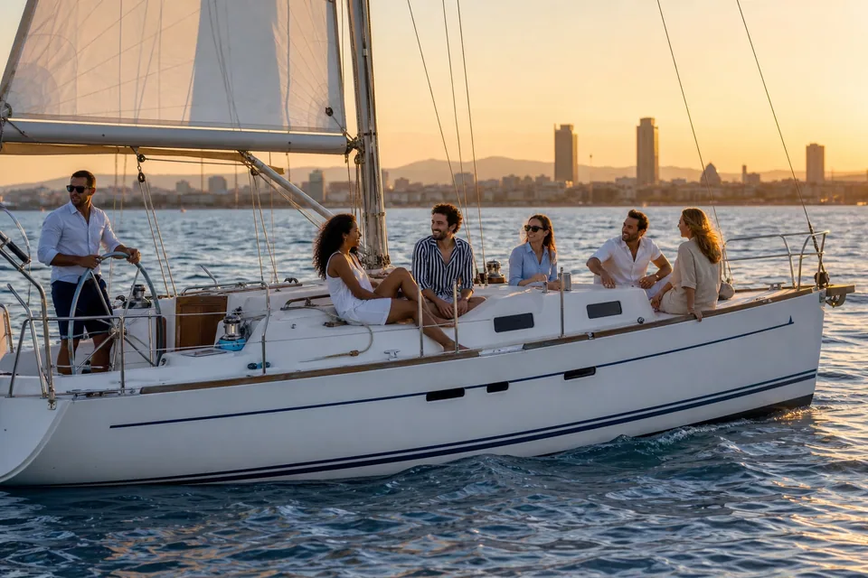2-hour sailing tour in Barcelona