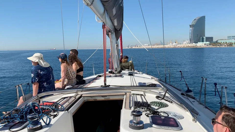 gita in barca a Barcellona