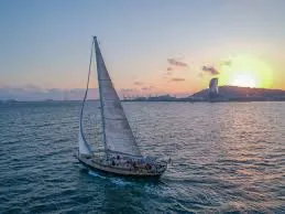 imagen del atardecer