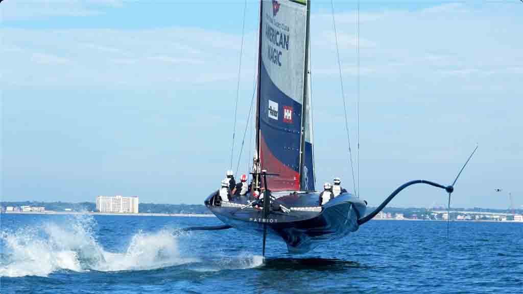 NYYC American Magic boat for America Cup