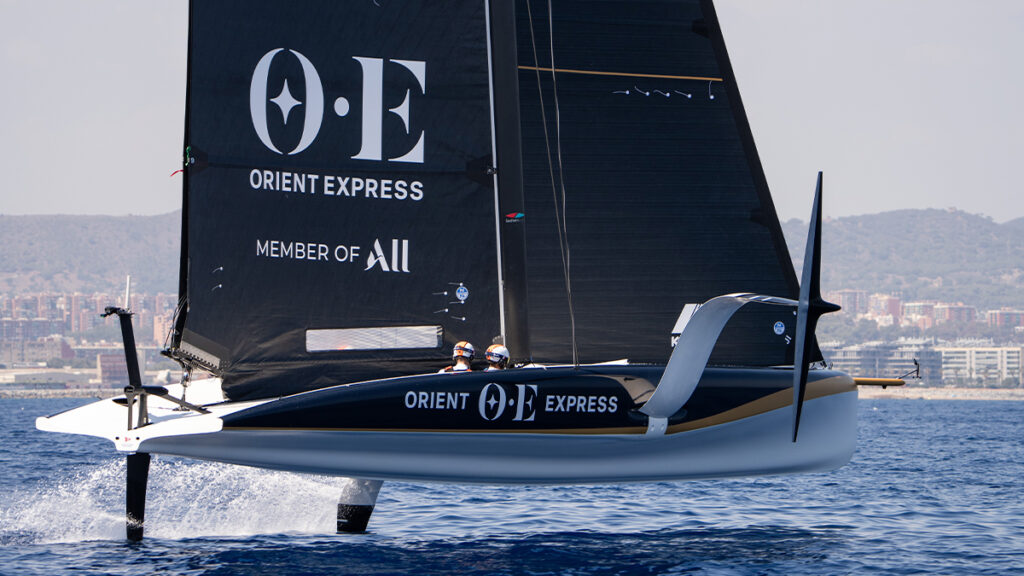 Orient Express Racing Team boat for America's cup